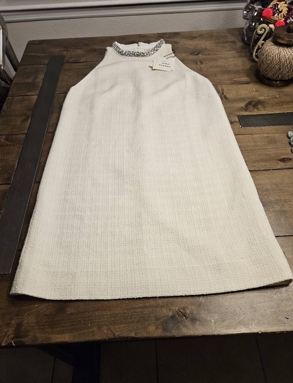 NWT Sandro Dorinna Tweed Mini- Paris - Picture 4 of 9